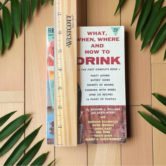 Vintage 1955 What, When, Where and How to Drink – First Edition Paperback - Picture 5 of 11
